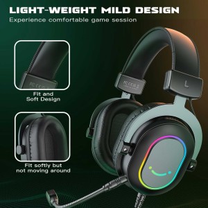 هدست گیمینگ فای فاین مدل AMPLIGAME H6 RGB